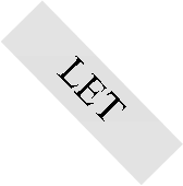 Text Box: LET